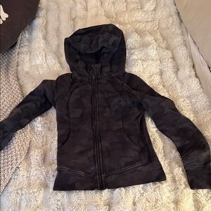 lululemon athletica Black Camo Hoodie